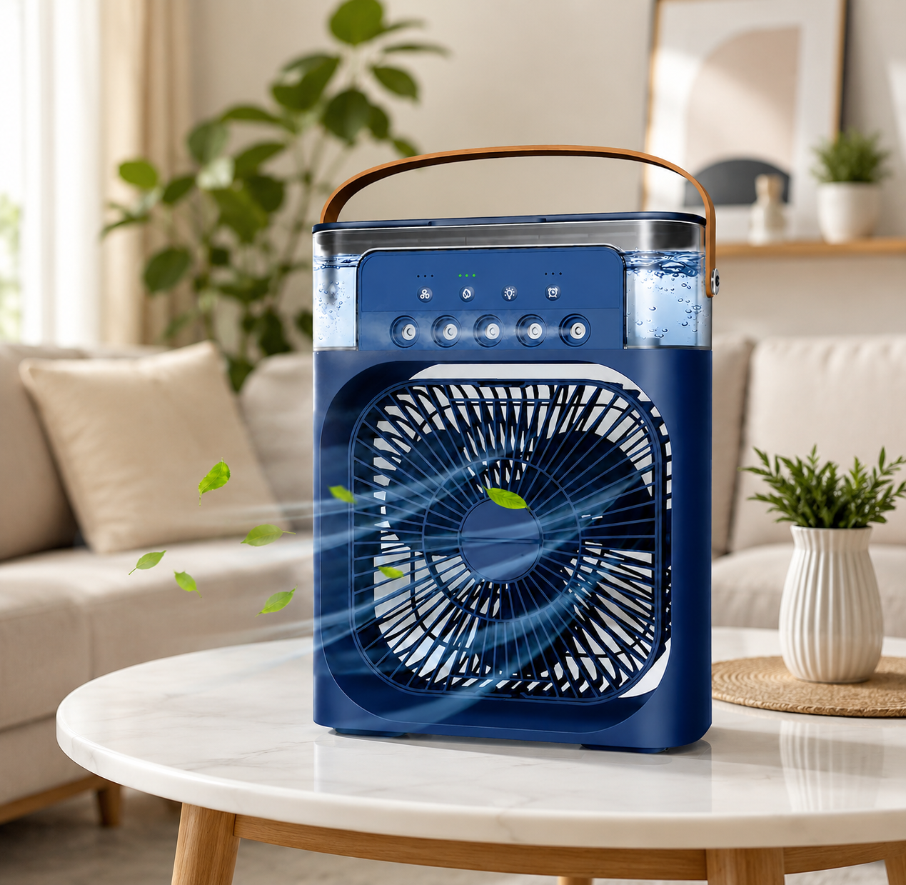 Le ventilateur rafraîchisseur avec brumisation
